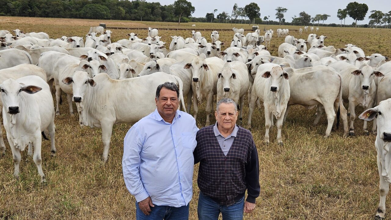 Professor Silveira visita a fazenda de cliente